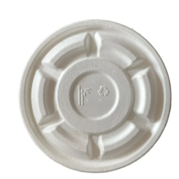 bagasse cup lid paper packaging material